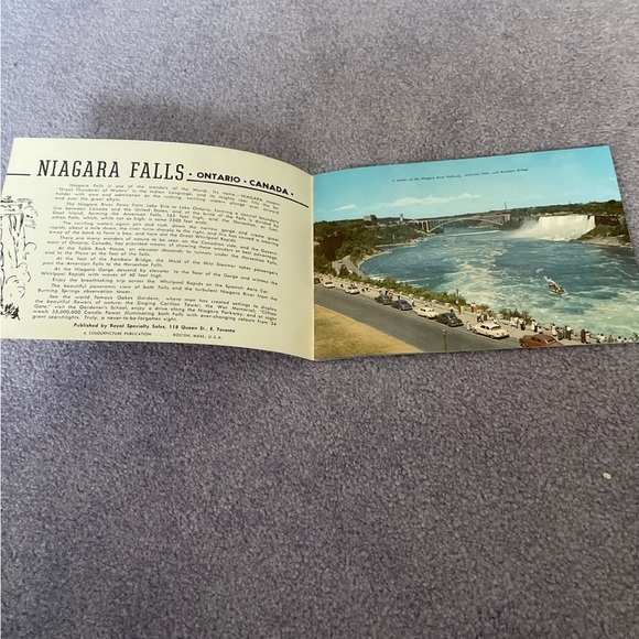 Vintage Niagara Falls  picture pamphlet And 5 postcards - Picture 4 of 10